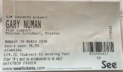 Preston Ticket